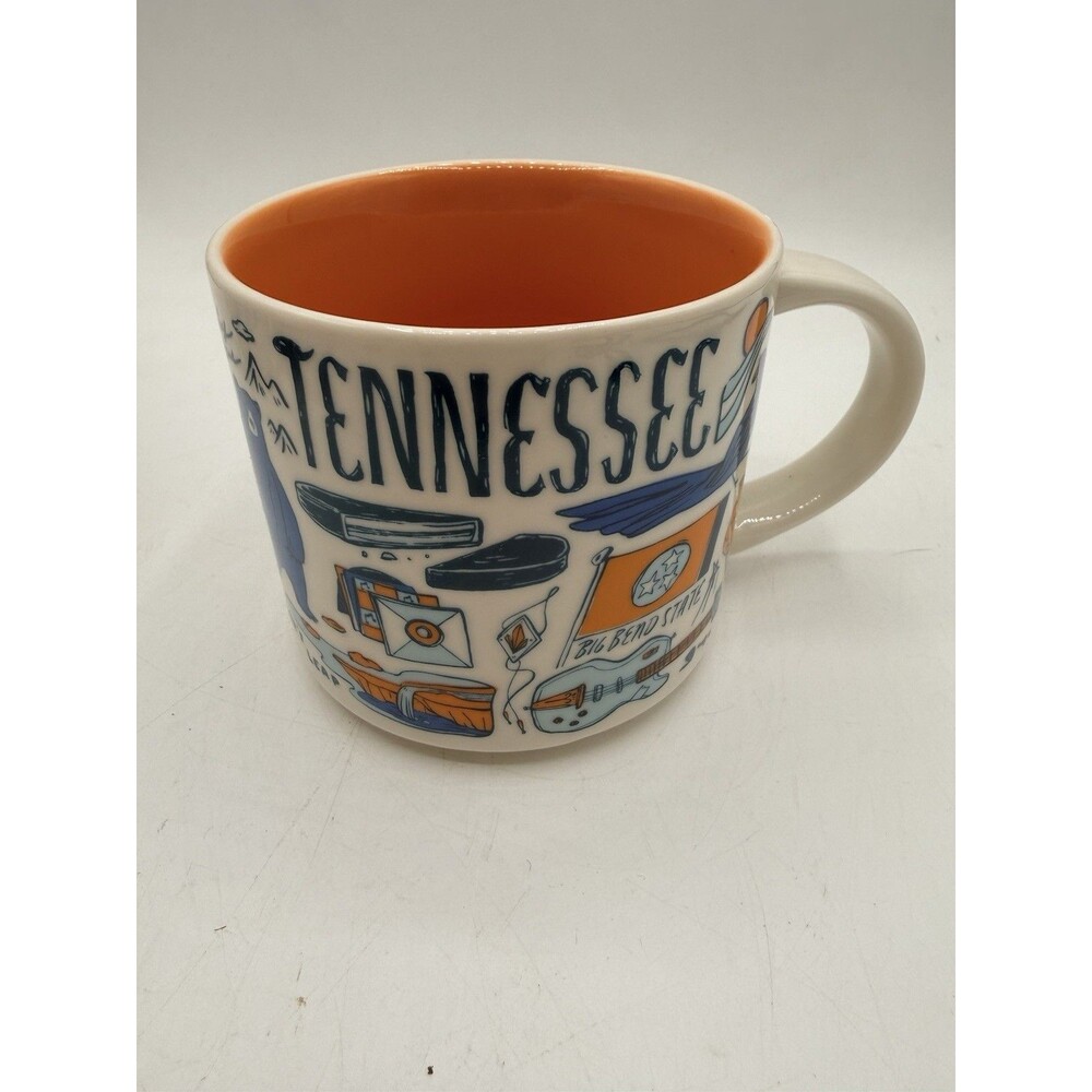 Starbucks Tennessee Mug Been There Series 14oz - 2019 Smokey Mts Burgess Falls +